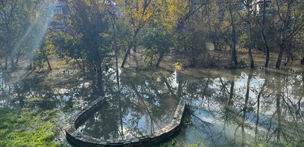Yποχωρεί  η στάθμη του νερού στον Πηνειό